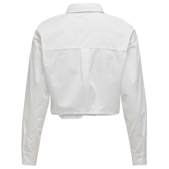 Only Γυναικείο πουκάμισο Cropped Pocket Shirt Only Γυναικείο πουκάμισο Cropped Pocket Shirt